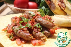 Сосиски в лепешке по-итальянски Сосиски в лепешке по-итальянски