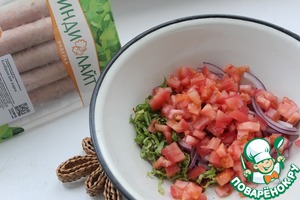 Сосиски в лепешке по-итальянски Сосиски в лепешке по-итальянски