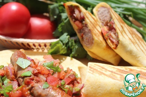 Сосиски в лепешке по-итальянски Сосиски в лепешке по-итальянски