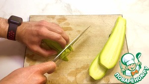 Свиной стейк на овощной подушке Свиной стейк на овощной подушке