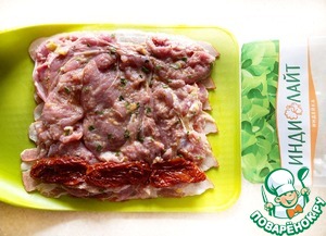 "Улитки" с беконом в цитрусовом маринаде