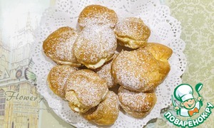 Профитроли с творогом