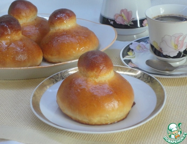 Булочки бриошь для завтрака Булочки бриошь для завтрака