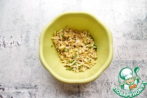 Кабачковые блины фаршированные индейкой