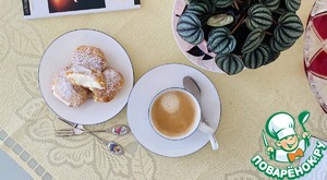 Профитроли с творогом