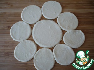 Отрывной пирог с фаршем из индейки