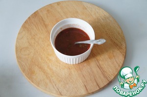 Баранина-гриль "Крестики-нолики"