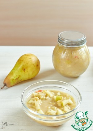 Баранина с грушевым соусом