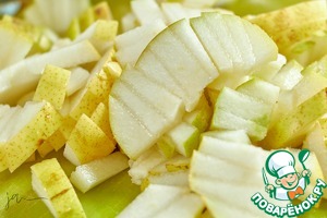 Баранина с грушевым соусом