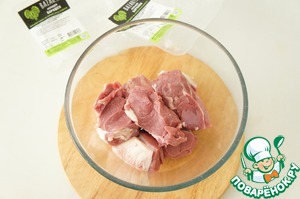 Баранина в луковом маринаде