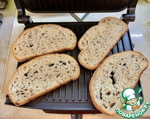 Брускетта с беконом из индейки Брускетта с беконом из индейки