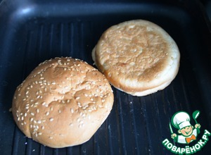 Бургер "Цезарь" с индейкой