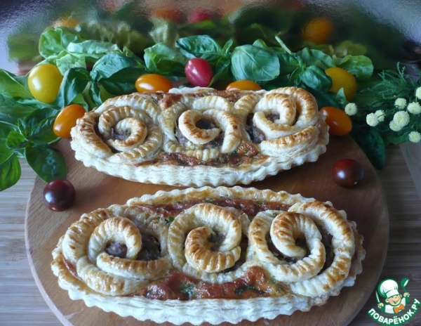 Пироги с фаршем из индейки