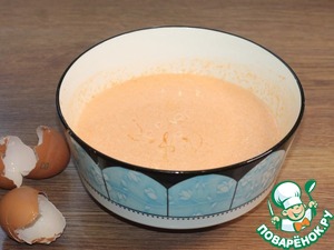 Овощные блинчики с фаршем индейки