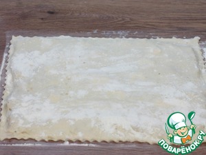 Пирог с индейкой, картофелем и луком