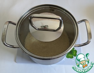 Гарнир из кус-куса с авокадо и огурцом