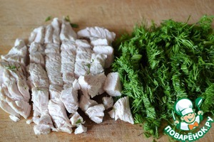 Холодная закуска из индейки "Айсберг"