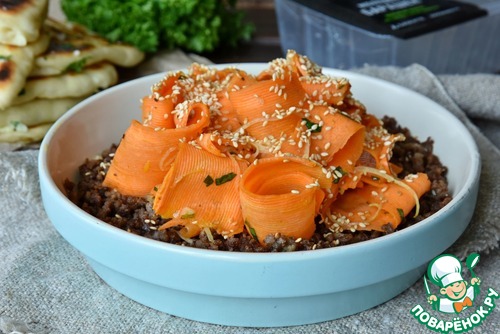Индийский морковный салат с бараниной Индийский морковный салат с бараниной