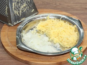 Котлеты из фарша индейки под шубкой