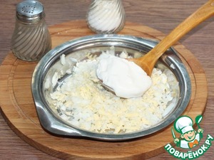 Котлеты из фарша индейки под шубкой