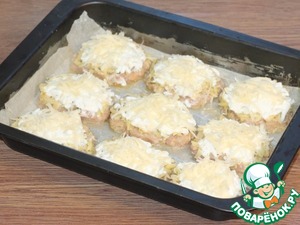 Котлеты из фарша индейки под шубкой