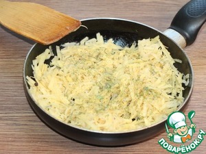 Котлеты из фарша индейки под шубкой