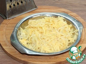 Котлеты из фарша индейки под шубкой