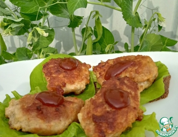 Котлеты из индейки для пикника