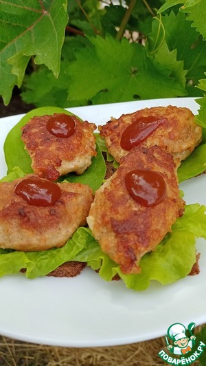 Котлеты из индейки для пикника