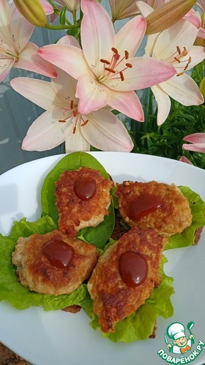 Котлеты из индейки для пикника