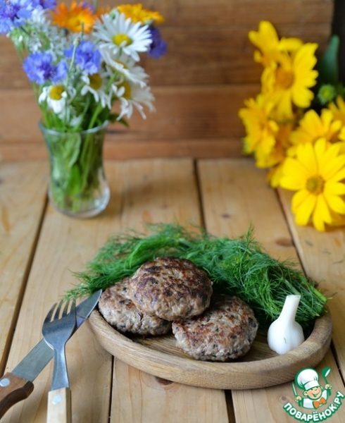 Котлеты из индейки по-грузински