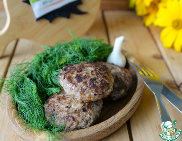 Котлеты из индейки по-грузински