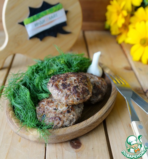 Котлеты из индейки по-грузински