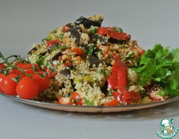 Кускус с запеченными овощами