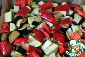 Кускус с запеченными овощами