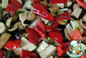 Кускус с запеченными овощами