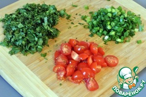 Кускус с запеченными овощами