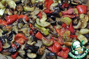 Кускус с запеченными овощами