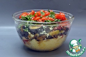 Кускус с запеченными овощами