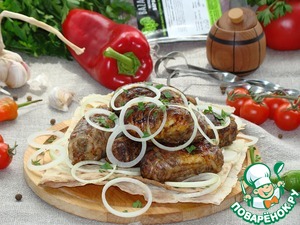 Люля-кебаб с моцареллой Люля-кебаб с моцареллой