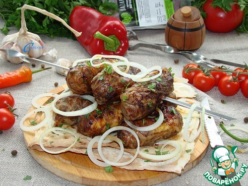 Люля-кебаб с моцареллой Люля-кебаб с моцареллой