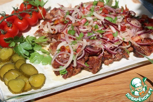 Луковая закуска к индейке-гриль Луковая закуска к индейке-гриль