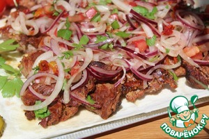 Луковая закуска к индейке-гриль Луковая закуска к индейке-гриль