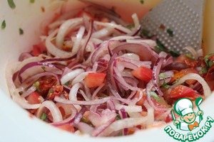 Луковая закуска к индейке-гриль Луковая закуска к индейке-гриль