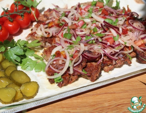 Луковая закуска к индейке-гриль Луковая закуска к индейке-гриль