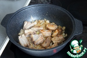 Молодой картофель с рёбрышками Молодой картофель с рёбрышками