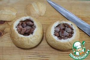 Огуречная закуска с индейкой гриль