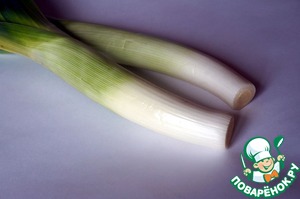 Порей фаршированный