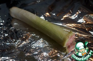 Порей фаршированный