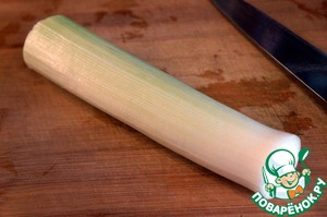 Порей фаршированный